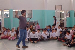 Escuela de Música Re Si: Presentó propuestas pedagógicas en la Escuela N° 44