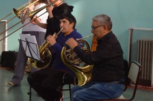 Escuela de Música Re Si: Presentó propuestas pedagógicas en la Escuela N° 44