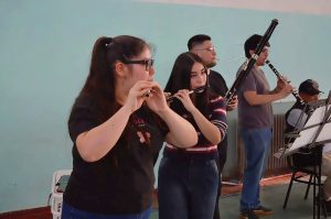 Escuela de Música Re Si: Presentó propuestas pedagógicas en la Escuela N° 44