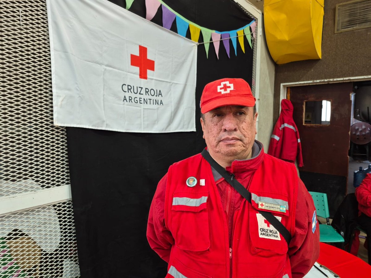La Cruz Roja brindó primeros auxilios durante el cierre del Mes de las Infancias