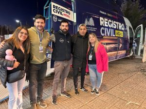 El Ministerio de Gobierno y el Registro Civil acompañaron el cierre  de Aike Jugar 