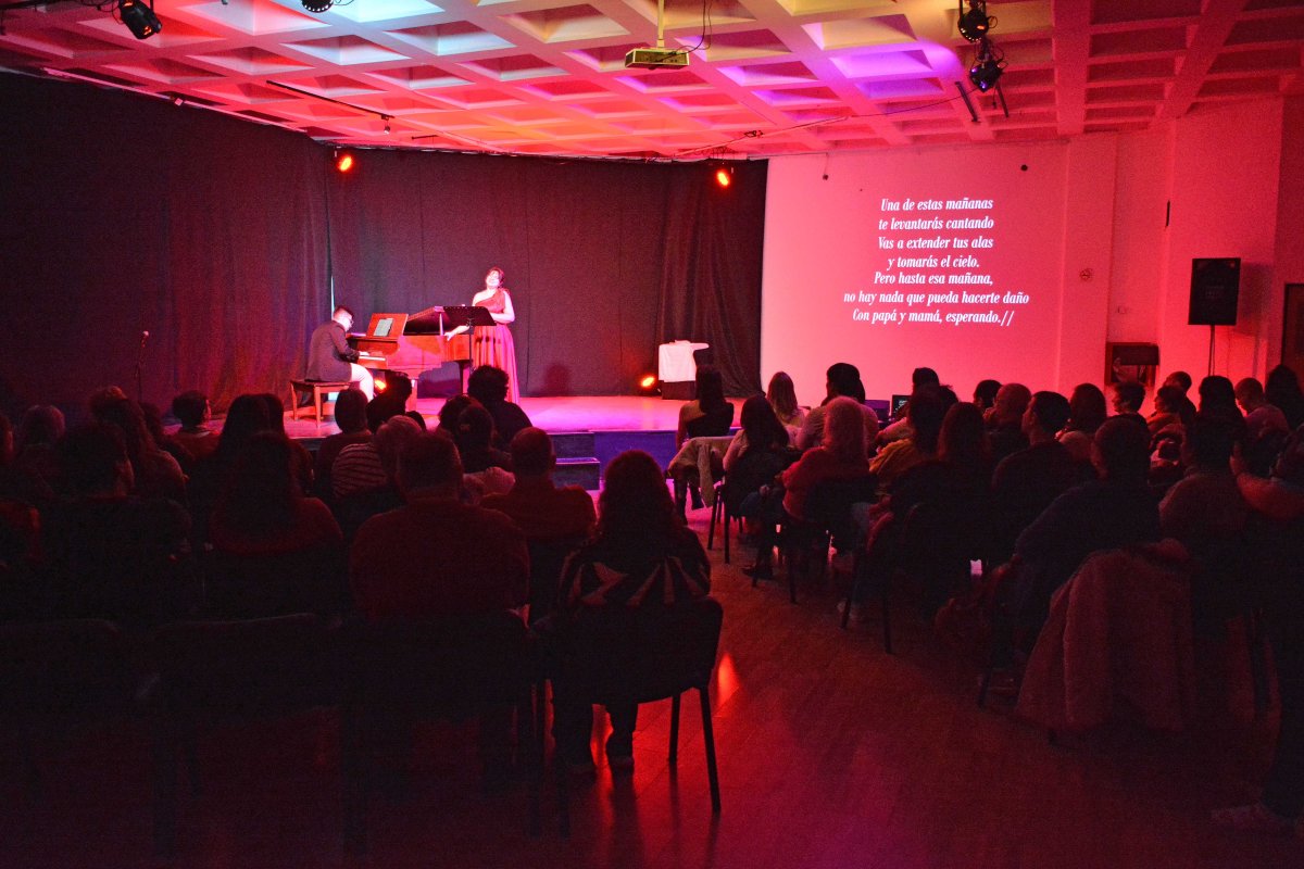Cultura celebró una velada de canto lírico con jóvenes talentos santacruceños