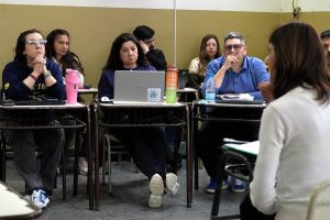 Transformar la Educación Secundaria: Iniciaron las visitas institucionales en las escuelas de Santa Cruz