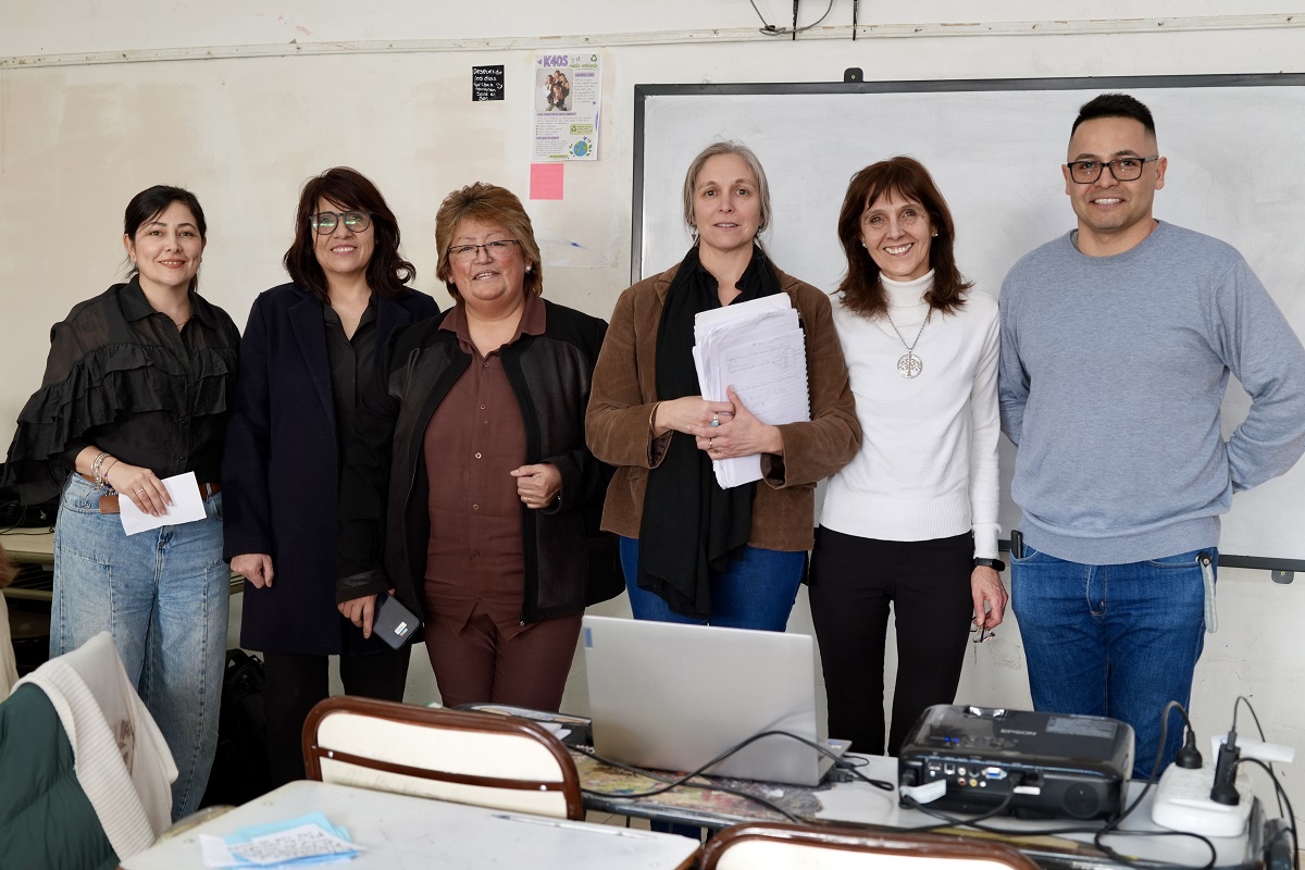 Transformar la Educación Secundaria: Iniciaron las visitas institucionales en las escuelas de Santa Cruz