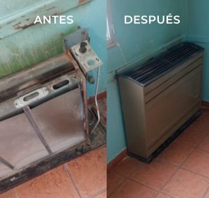 Refuerzan los trabajos de mantenimiento escolar en Perito Moreno