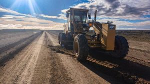 Vialidad Provincial realiza trabajos de mantenimiento en rutas santacruceñas