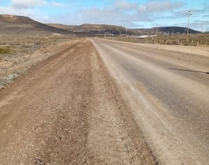 Vialidad Provincial realiza trabajos de mantenimiento en rutas santacruceñas