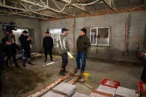 Unión Santacruceña recibió cemento y materiales para avanzar con las obras del club