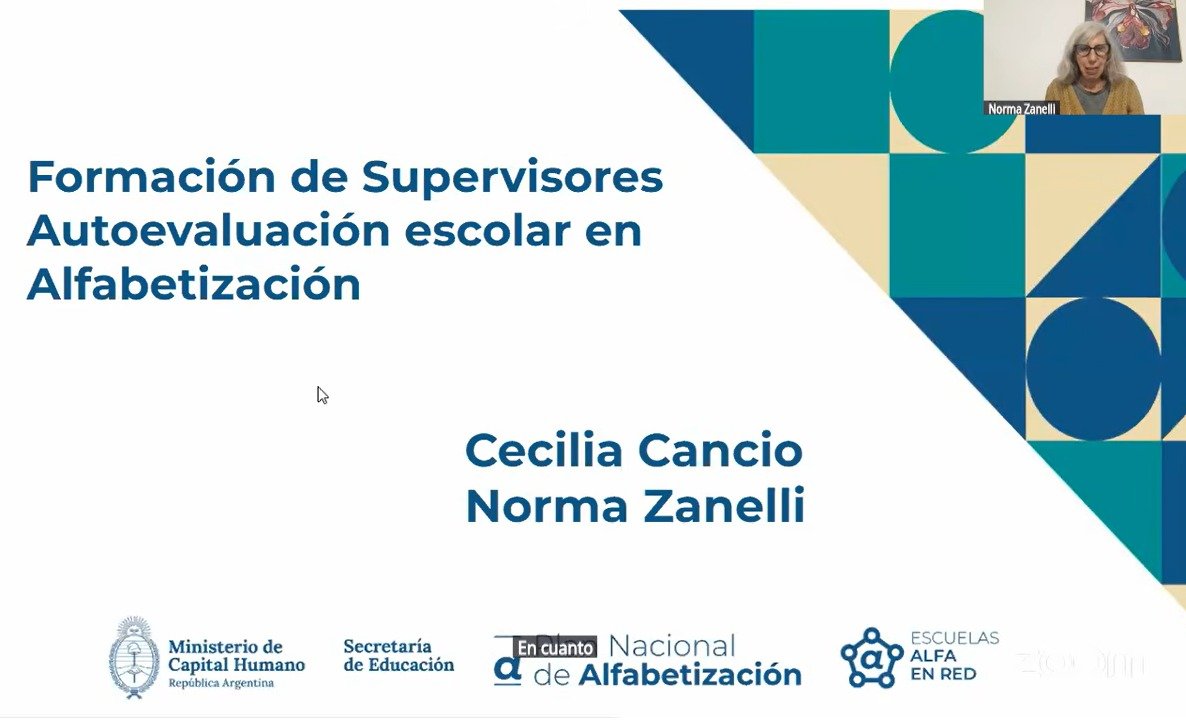 Provincia participó de la Formación en Autoevaluación Escolar en Alfabetización para Supervisores
