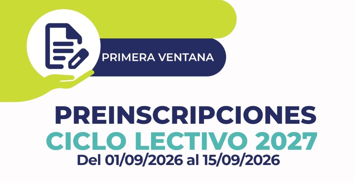 El CPE abre la primera ventana de preinscripciones para los niveles Inicial, Primario y Secundario