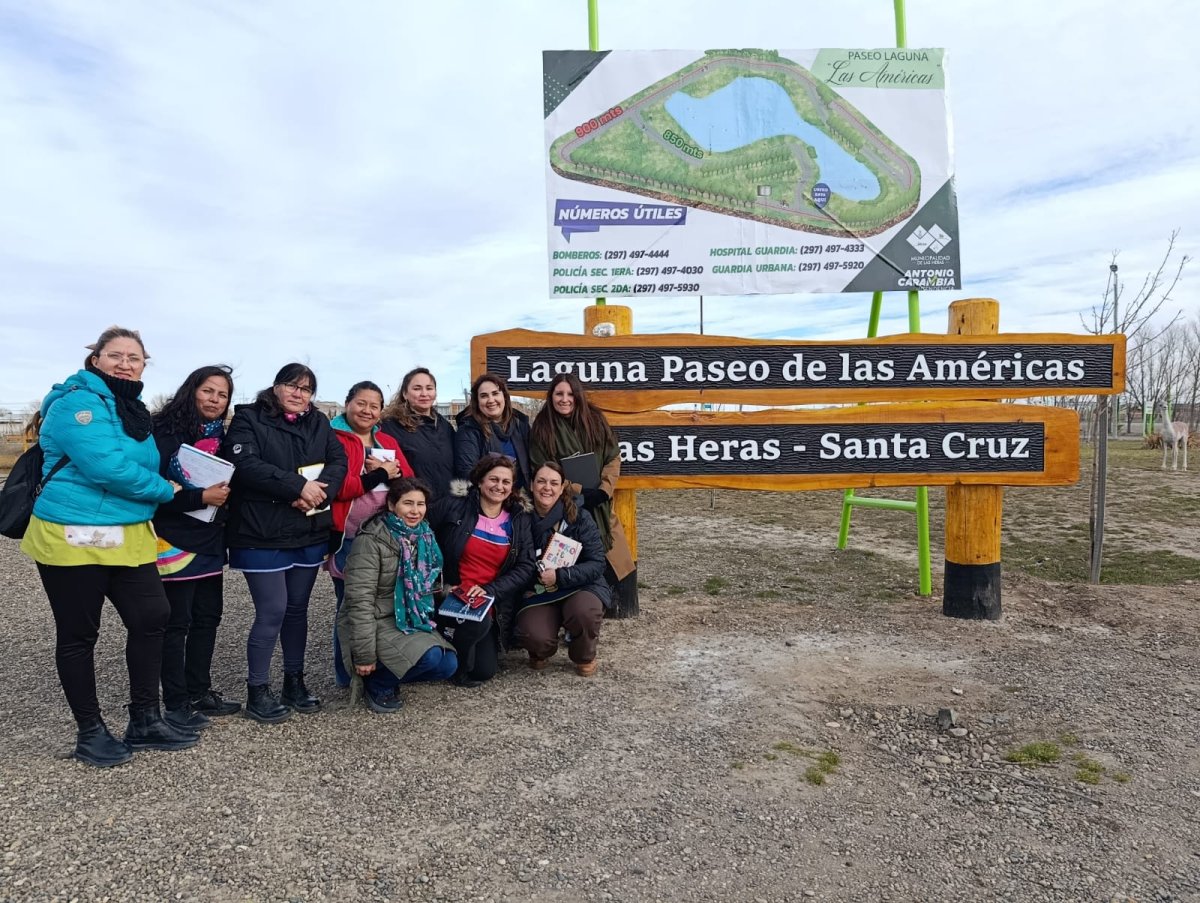 Se llevó adelante jornadas de trabajo territorial en Las Heras