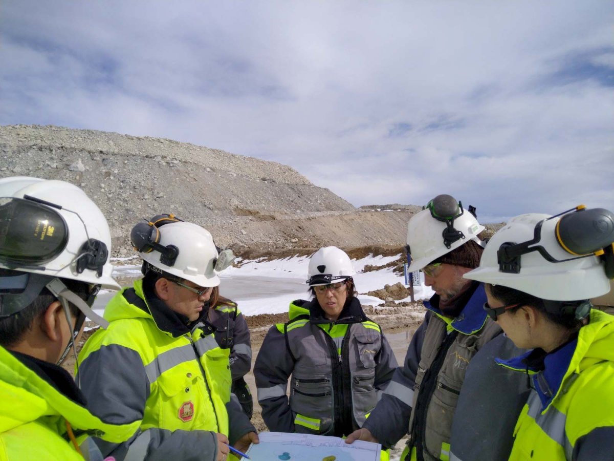 Relevamiento de las instalaciones y sectores operativos, en el marco de la inspección ambiental.