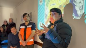 Gordillo llevó tranquilidad a la comunidad y destacó el trabajo preventivo entre los organismos