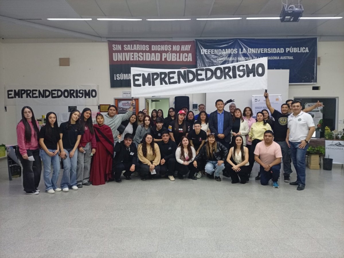 Estudiantes de Puerto San Julián participaron en una jornada sobre emprendedurismo