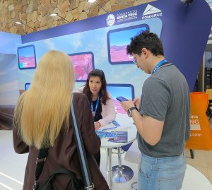 El stand de Fomicruz generó interés y expectativas en el Argentina Mining 2026 