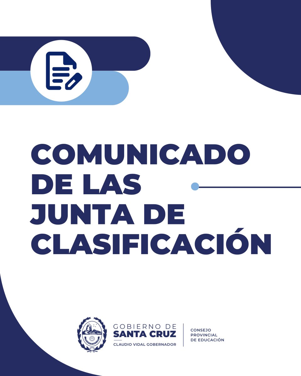 Se encuentra publicado el listado con baja de condiciones de la EPJA N° 8 de Río Gallegos