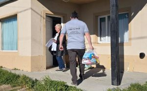 Puerto Deseado: Desarrollo Social participó de una nueva jornada de Viva Barrio 