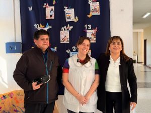 Las Heras abrió el recorrido de EduActiva: “Entregamos 2.234 pares de zapatillas”, precisó Rasgido