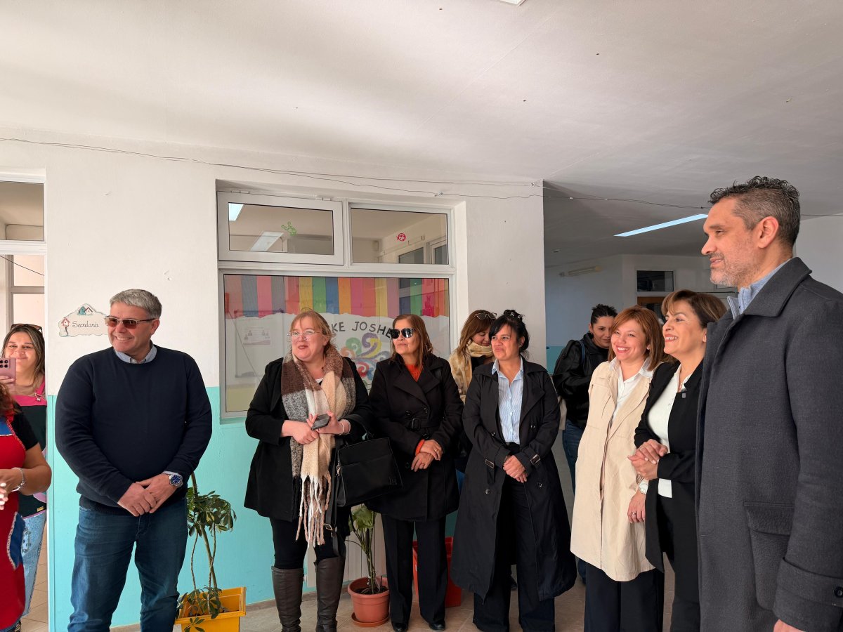 Las Heras abrió el recorrido de EduActiva: “Entregamos 2.234 pares de zapatillas”, precisó Rasgido