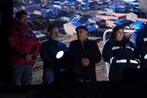 El Gobierno Provincial inauguró 250 luminarias en la Ruta 40 y el Cerro de la Cruz