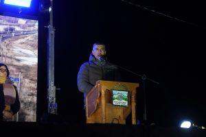 El Gobierno Provincial inauguró 250 luminarias en la Ruta 40 y el Cerro de la Cruz
