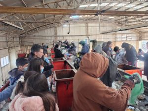 Futuros guardianes del ambiente recorrieron la Planta de Tratamiento de Residuos 