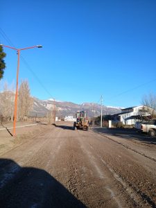 Vialidad Provincial realizó trabajos de mantenimiento en Lago Posadas 