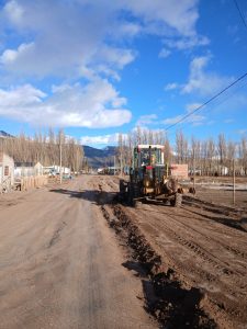 Vialidad Provincial realizó trabajos de mantenimiento en Lago Posadas 