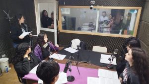 Estudiantes recrearon la Revolución Francesa en FM Educativa
