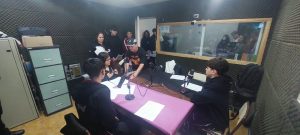 Estudiantes recrearon la Revolución Francesa en FM Educativa