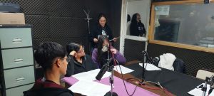 Estudiantes recrearon la Revolución Francesa en FM Educativa