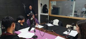 Estudiantes recrearon la Revolución Francesa en FM Educativa