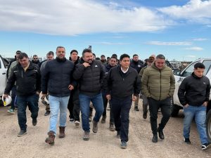 Claudio Vidal: “Tener un equipo de perforación en Santa Cruz es una señal de reactivación, alivio y mejora”
