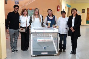Rasgido encabezó una nueva entrega de equipamiento y recursos en Las Heras
