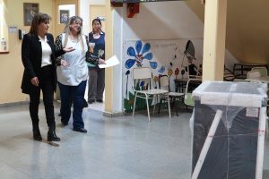 Rasgido encabezó una nueva entrega de equipamiento y recursos en Las Heras