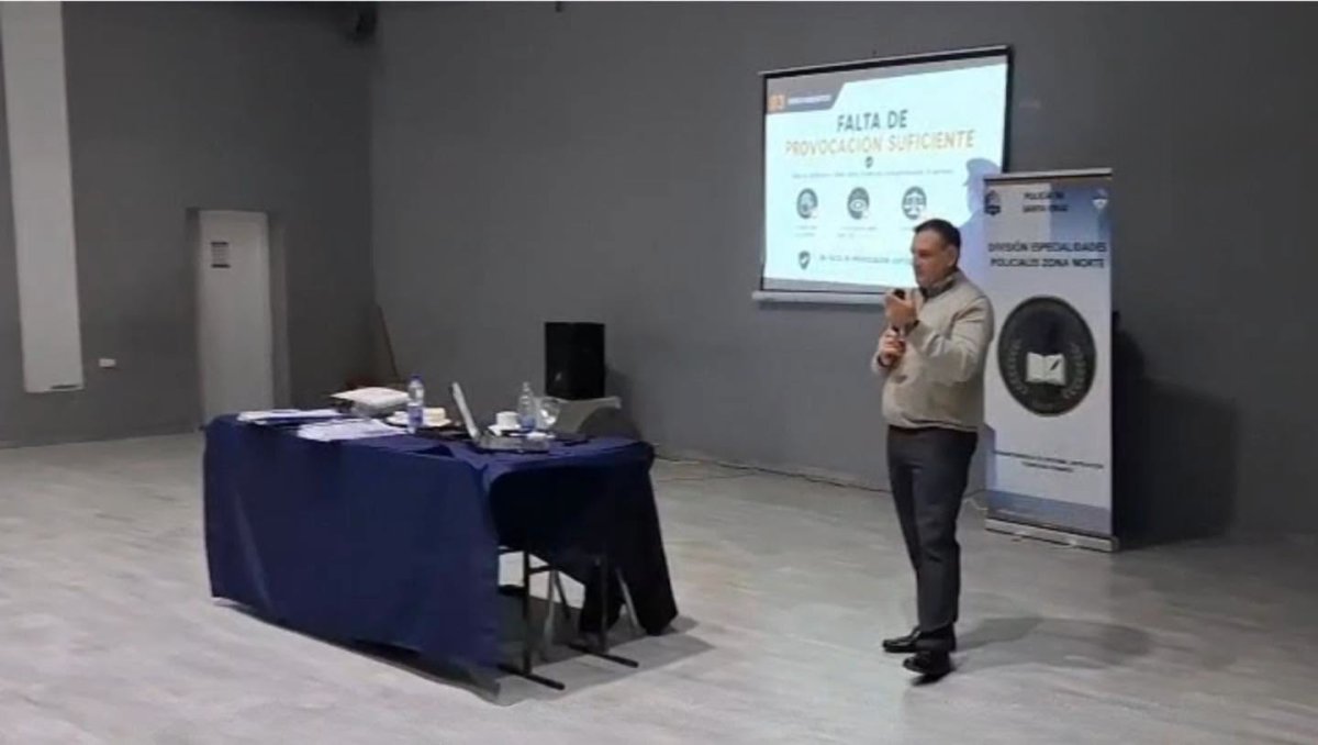 Seguridad fortalece su formación en Uso Racional de la Fuerza y Legítima Defensa