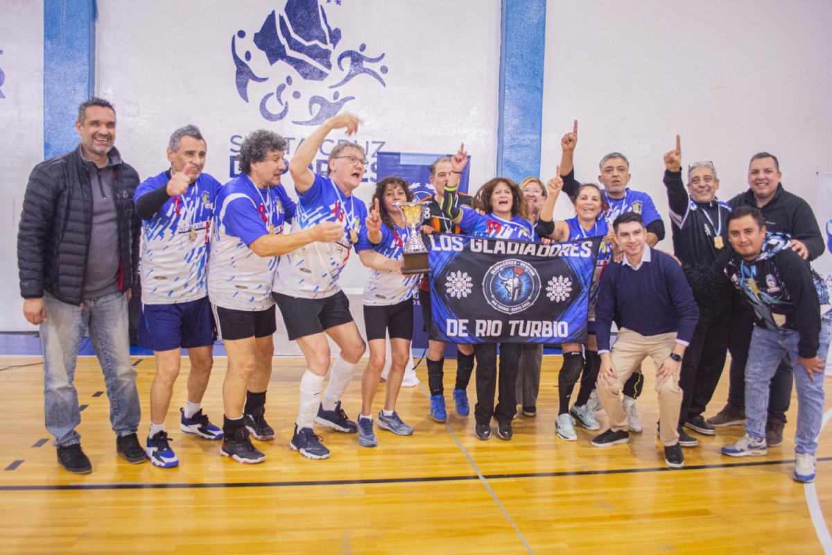 Gladiadores de Río Turbio representará a Santa Cruz en los Juegos Nacionales Evita para Adultos Mayores