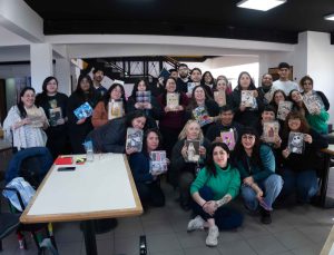 Finalizó el taller de encuadernación en la Feria del Libro con gran participación