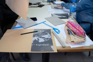 Finalizó el taller de encuadernación en la Feria del Libro con gran participación