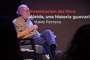 La militancia hecha literatura: Gustavo Ferrero presentó “Aleida, una historia guevarista”