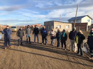 Autoridades de Servicios Públicos recorrieron obras en Río Gallegos