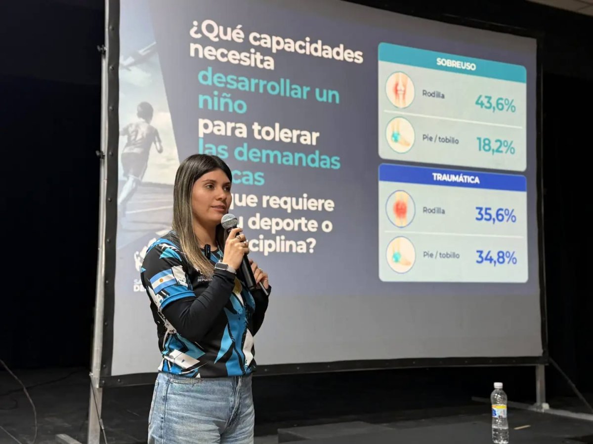 Ciencia, deporte y salud: Perito Moreno se conviertió en sede de una nueva instancia de formación