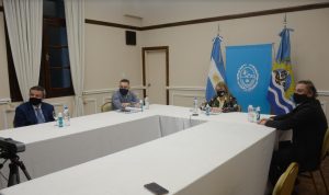 Alicia participó de la inauguración de la delegación del Ministerio de Trabajo en Caleta Olivia