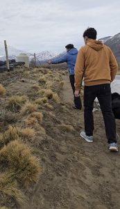 Garay y Ticó recorrieron un proyecto productivo de la Cooperativa Semilla Consciente en El Chaltén