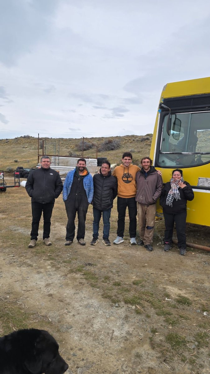Garay y Ticó recorrieron un proyecto productivo de la Cooperativa Semilla Consciente en El Chaltén