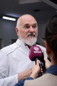 Osvaldo Gross presentó su primer libro dedicado a la pastelería salada