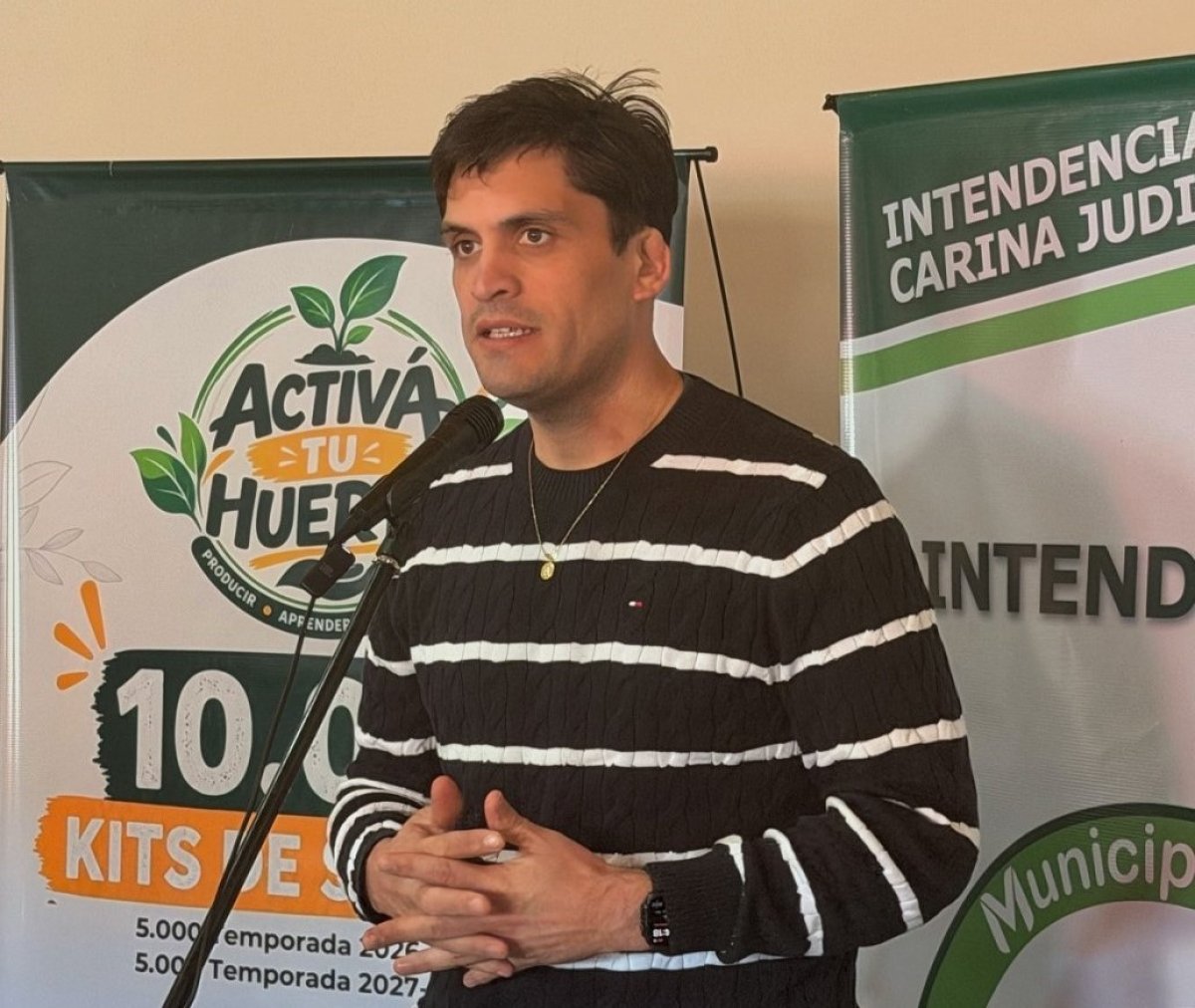 Gobernador Gregores: Impulsa la producción para fortalecer tu Huerta