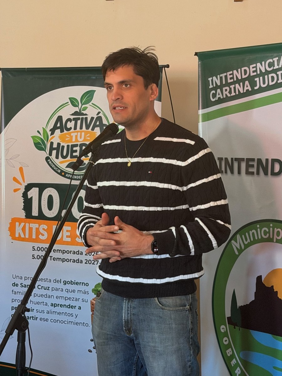 Gobernador Gregores: Impulsa la producción para fortalecer tu Huerta