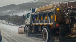 Tareas en el Distrito Vial Las Heras y Delegación de 28 de Noviembre