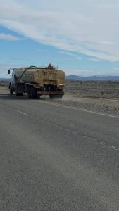 Tareas en el Distrito Vial Las Heras y Delegación de 28 de Noviembre